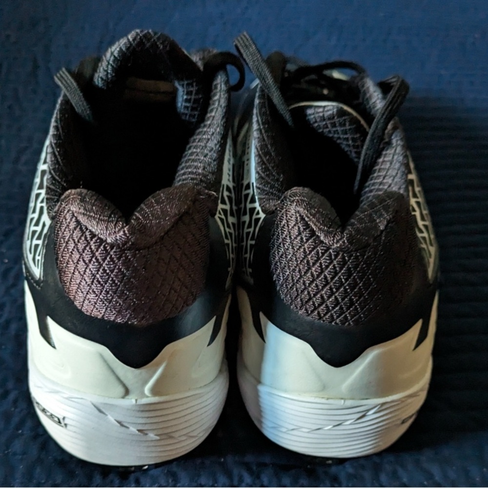 Under Armour Heater Men 13 Black and White Charges Metal Baseball Cleats 042025 - Picture 2 of 6